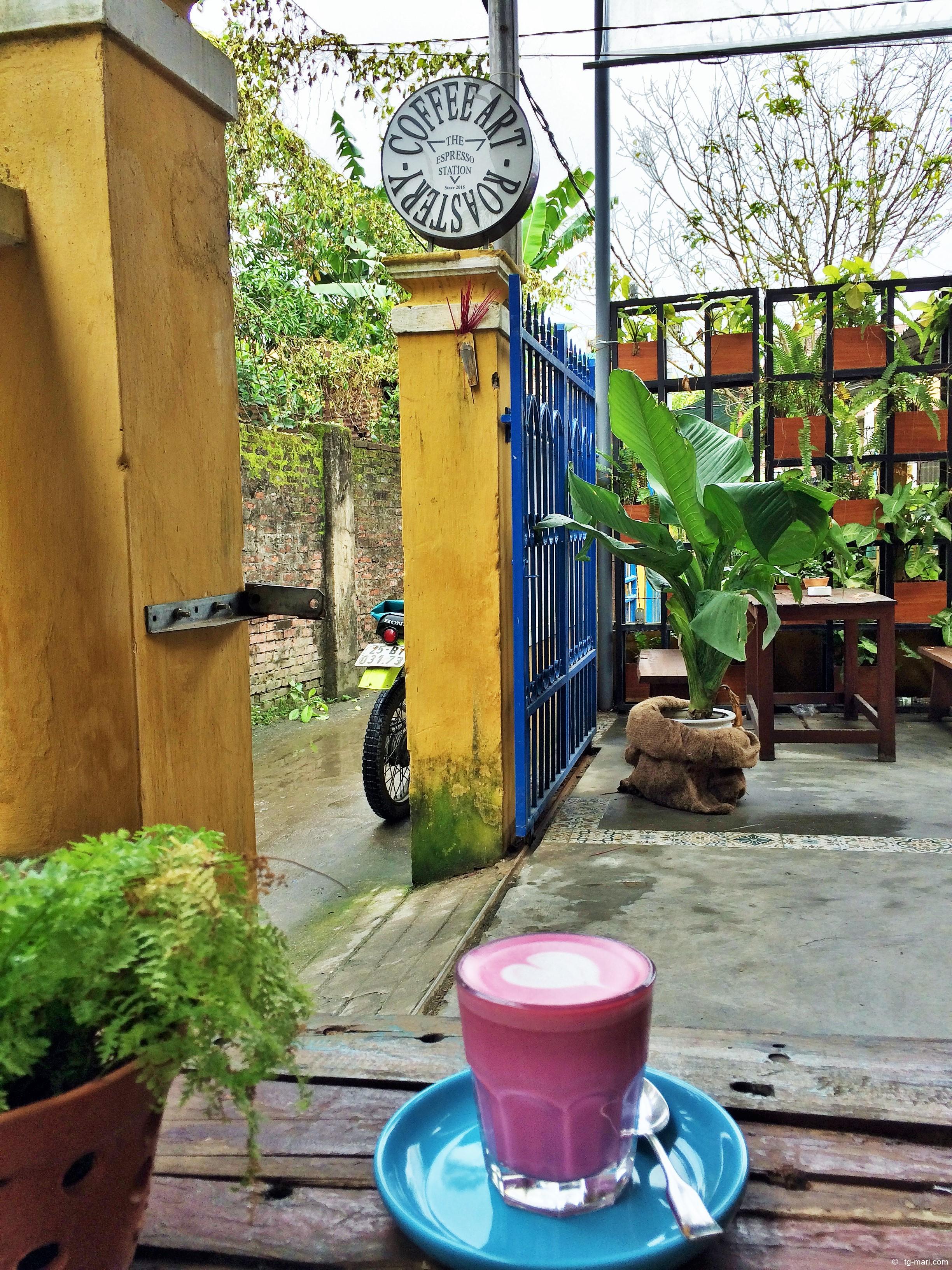 ベトナムホイアンの隠れ家カフェ「The Espresso Station」