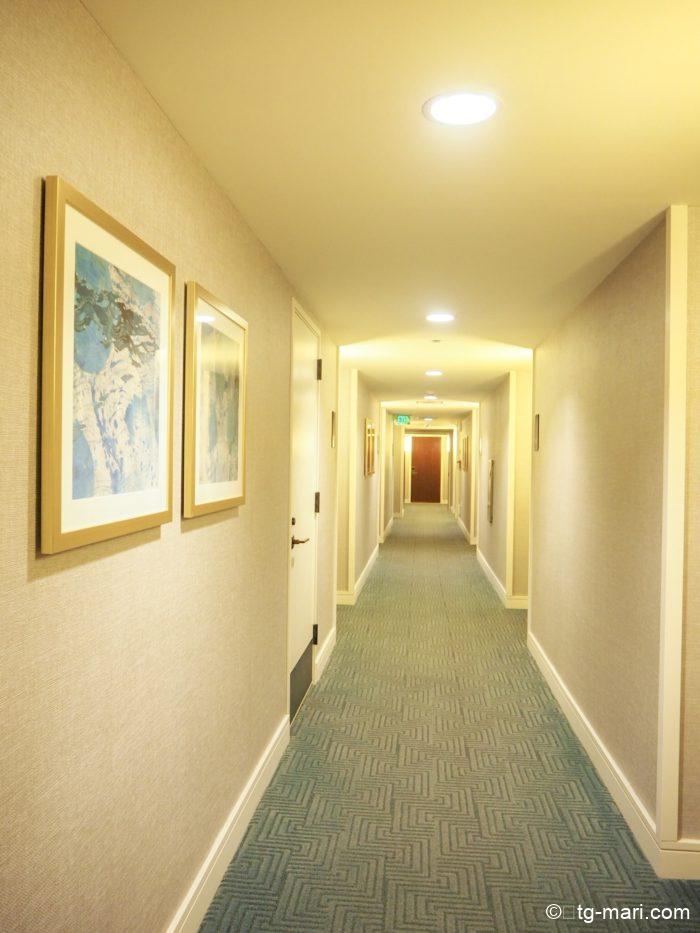 トランプホテルの廊下