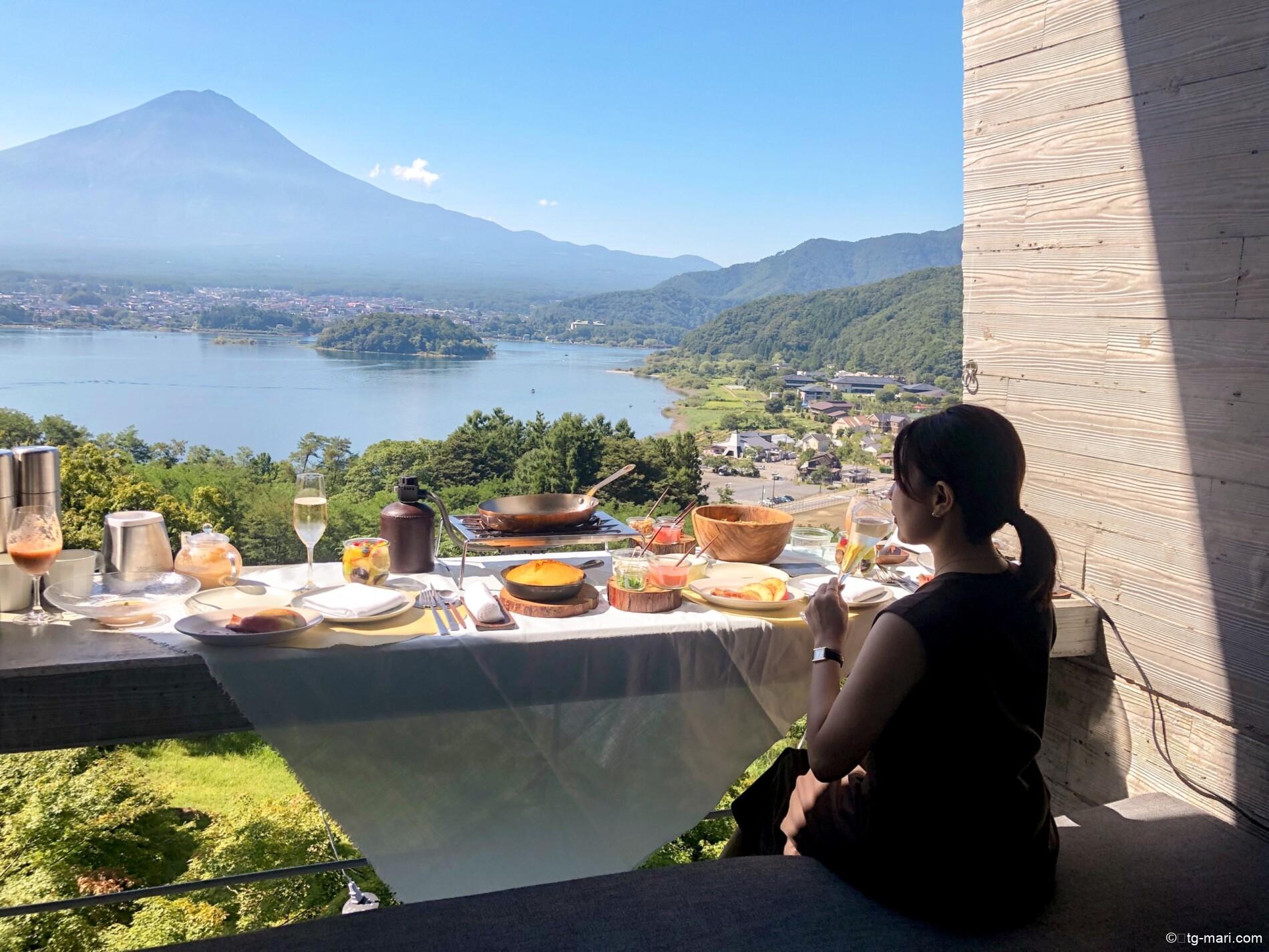 星のや富士の朝食