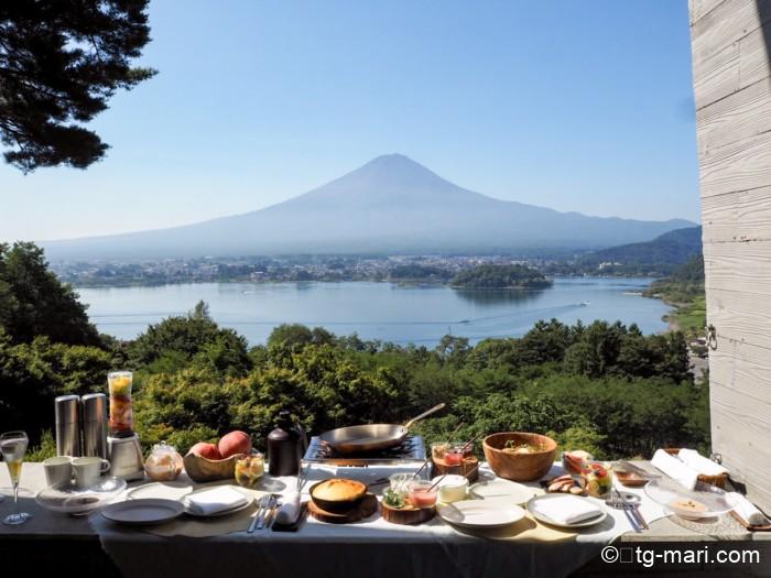 星のや富士の朝食メニュー