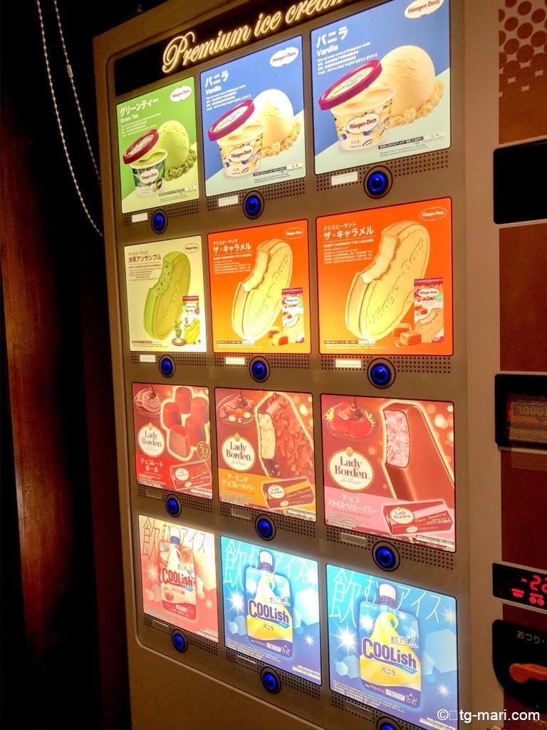 坐漁荘のハーゲンダッツ