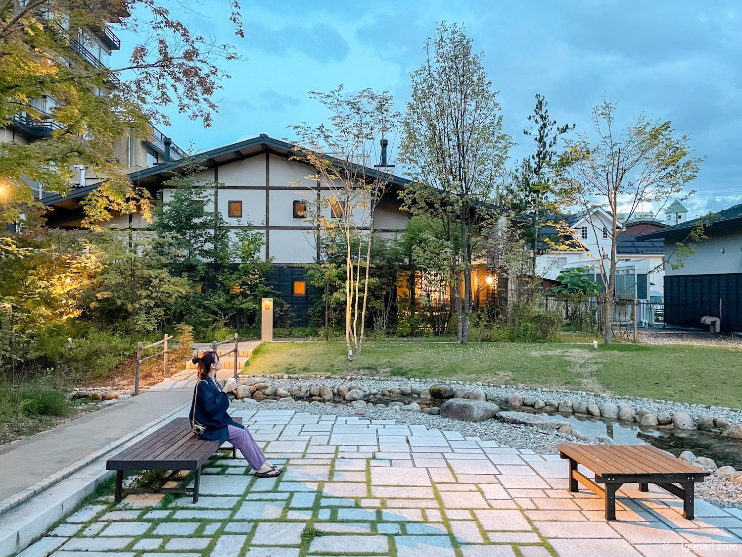 界アルプスの離れのお部屋