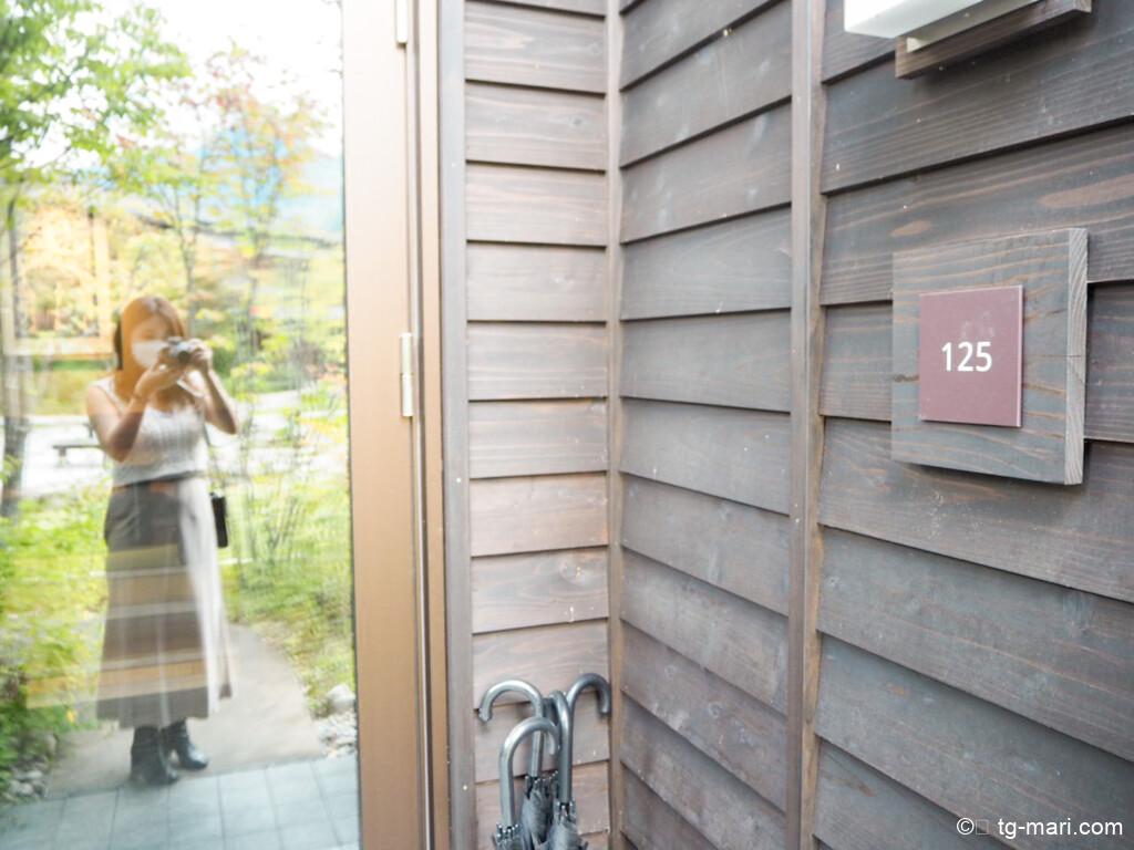 界アルプスの離れのお部屋