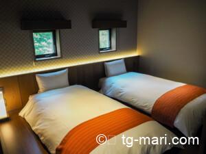 界アルプスのベッドルーム