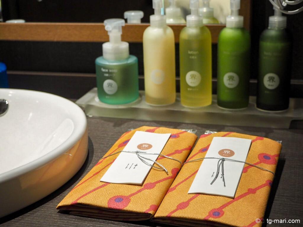 界アルプスのアメニティ