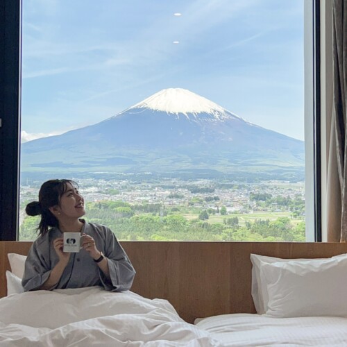 富士山を一望できる「HOTEL CLAD（ホテルクラッド）」で温泉三昧のワーケーションステイ
