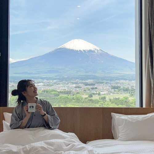 富士山を一望できる「HOTEL CLAD(ホテルクラッド)」で温泉三昧のワーケーションステイ