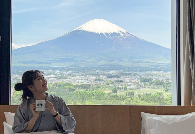 富士山を一望できる「HOTEL CLAD（ホテルクラッド）」で温泉三昧のワーケーションステイ