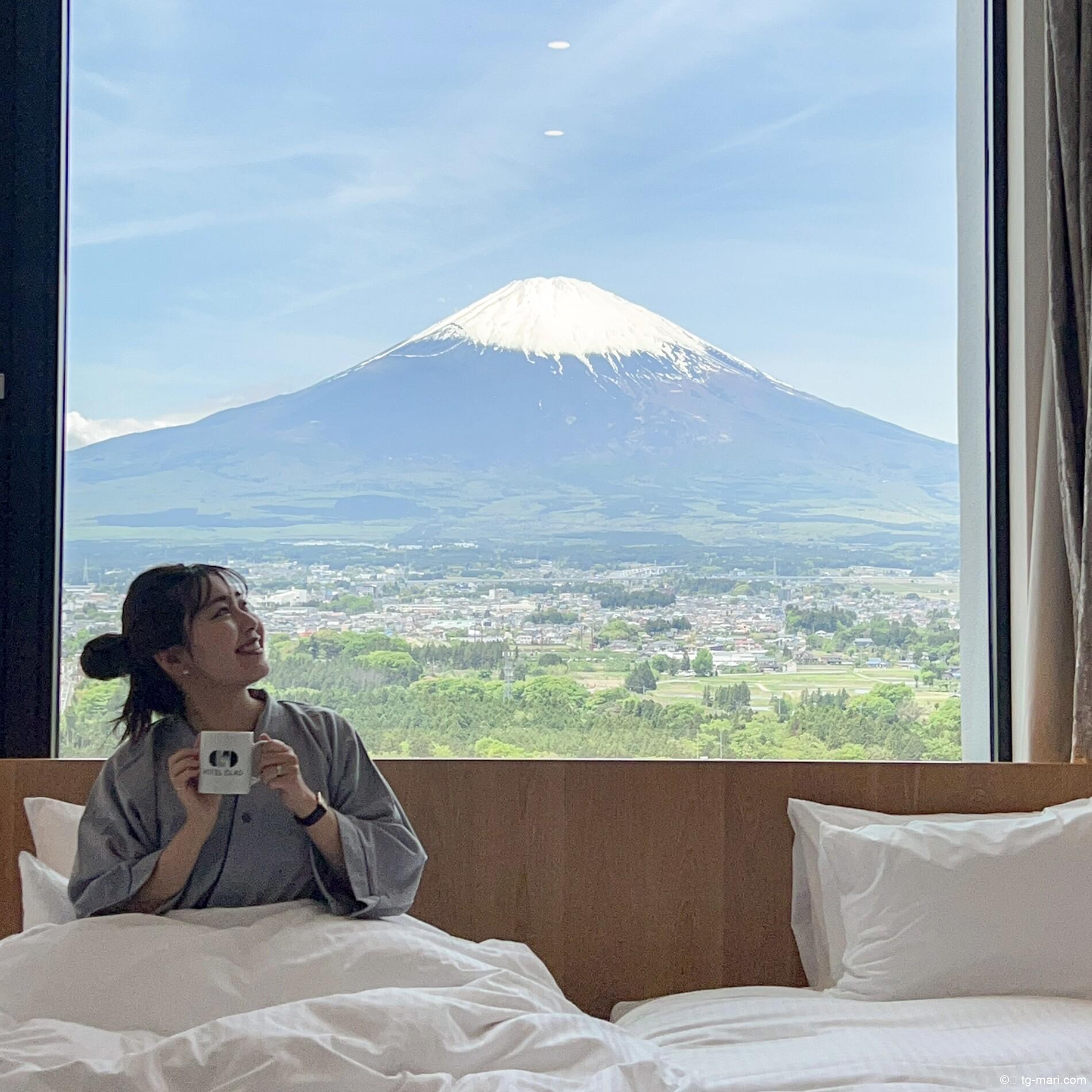 富士山を一望できる「HOTEL CLAD(ホテルクラッド)」で温泉三昧のワーケーションステイ